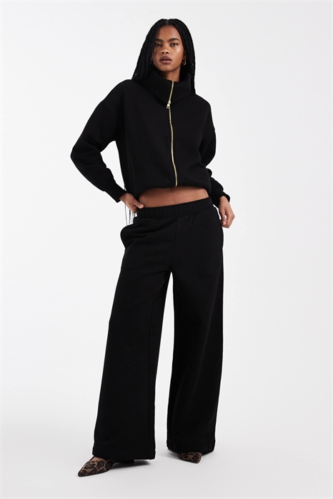 Джоггеры премиум-класса с широкими брючинами co-ord артикул 151673344