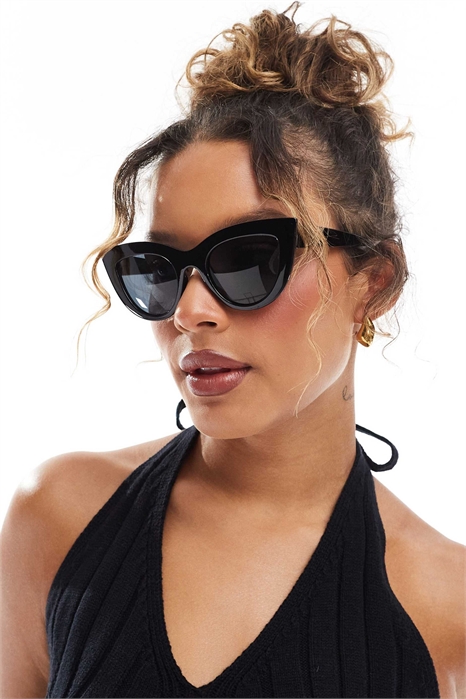 Солнцезащитные очки в форме кошачьих глаз артикул 141664813