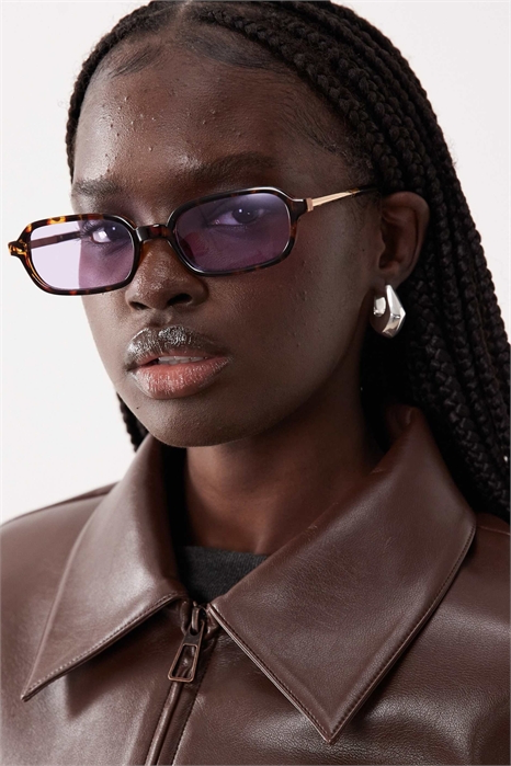 Узкие квадратные солнцезащитные очки артикул 152935741