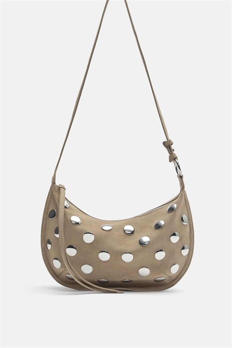 Сумка через плечо с заклепками артикул 155707510
