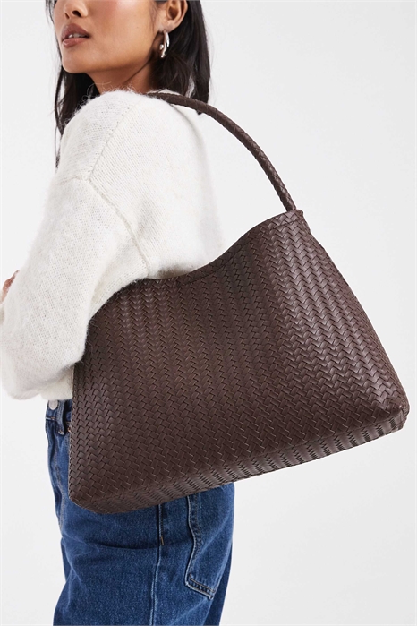Тканая сумка через плечо артикул 151096051