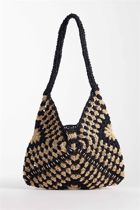 Сумка-тоут из соломы и рафии артикул 153910182
