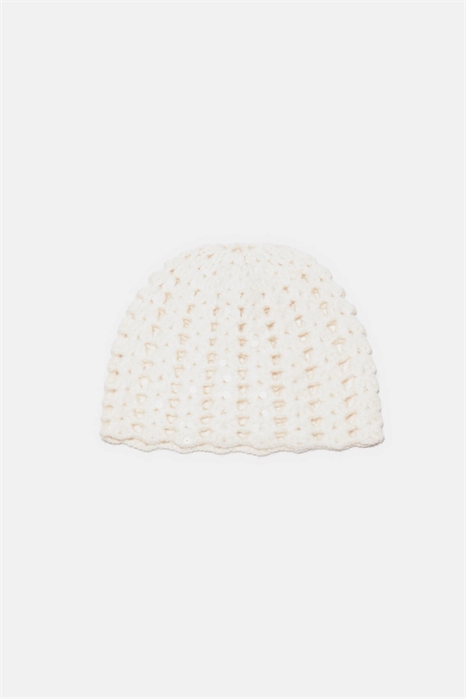 Вязаная крючком шапочка с пайетками артикул 155647874