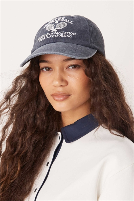 Кепка с вышивкой «Пиклбол» артикул 152463220