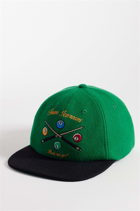 Кепка с шестью панелями и контрастным козырьком артикул 154161634