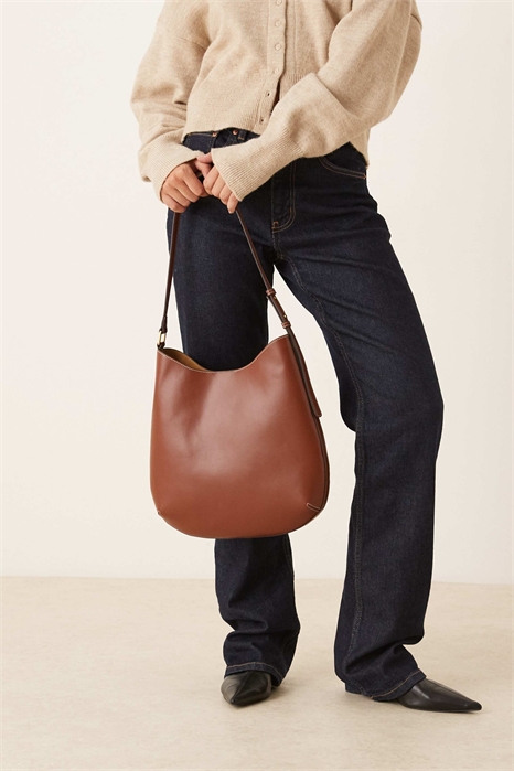 Большая сумка через плечо из искусственной кожи артикул 150201902