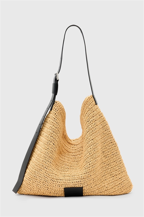 Сумка-слинг из рафии Asha артикул 145392482