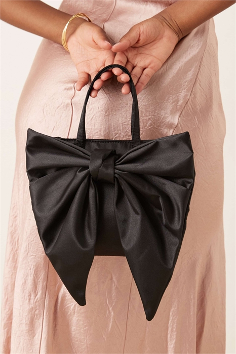 Сумка с атласным бантом артикул 149078187