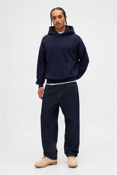 Джинсы свободного кроя артикул 155392582