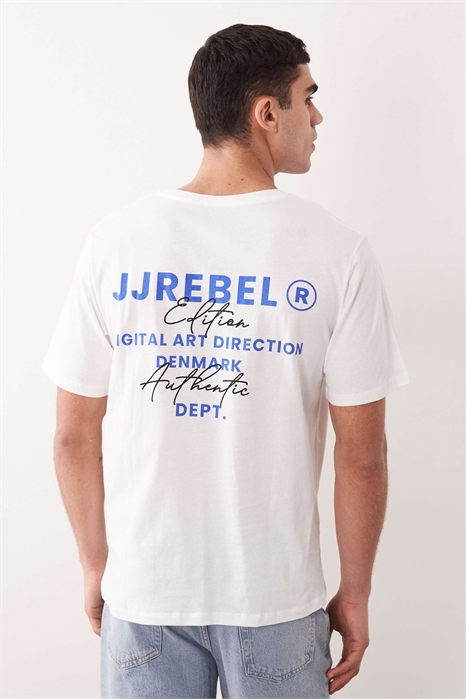 Футболка свободного кроя с логотипом на спине артикул 154747079