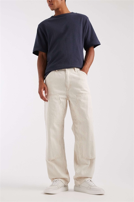 Рабочие брюки 568 свободного кроя с прямыми брючинами и двойными наколенниками артикул 149834122