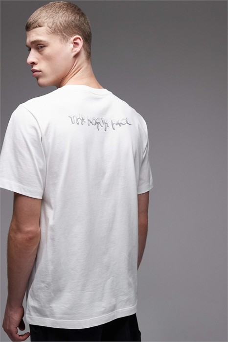 Футболка с набивным логотипом на спине артикул 154705283