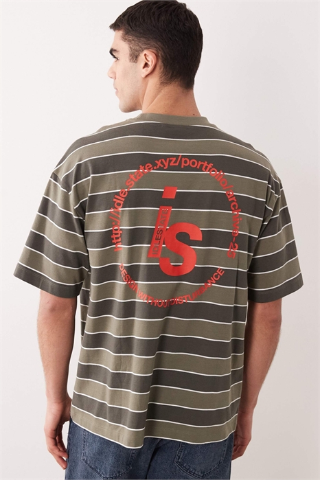 Толстовка свободного кроя с принтом артикул 153153803