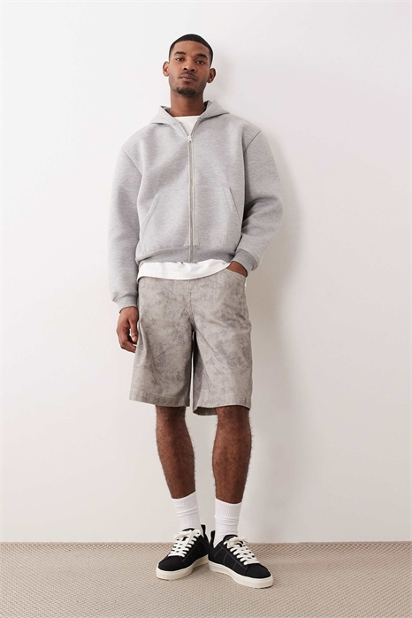 Шорты-джинсы удлиненной длины артикул 155929432