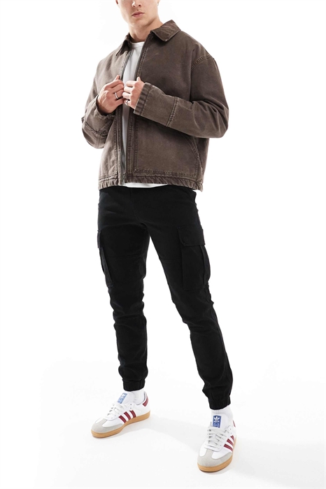 Брюки-карго с манжетами артикул 138070336