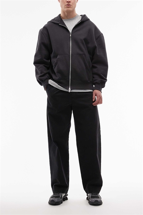 Брюки свободного кроя с прямыми брючинами артикул 155116727