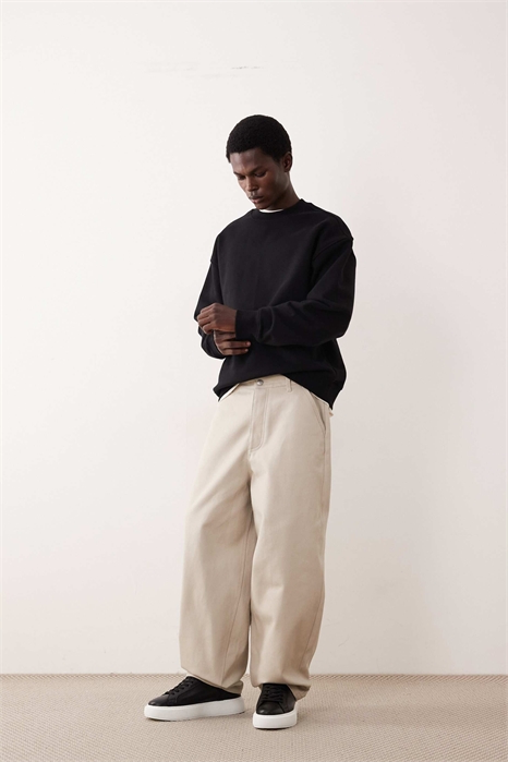 Брюки из плотной парусины с зауженным кроем, модель AC-B-254 артикул 151529952