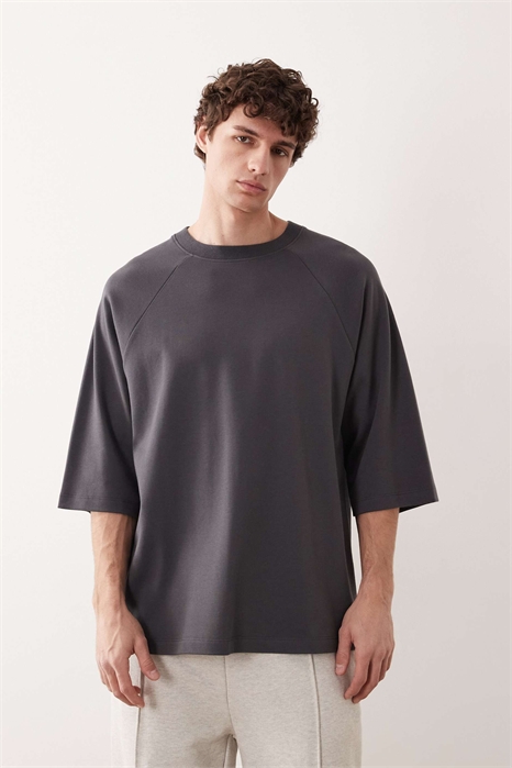 Футболка с рагланными рукавами, очень большого размера и сверхбольшого веса артикул 151447927