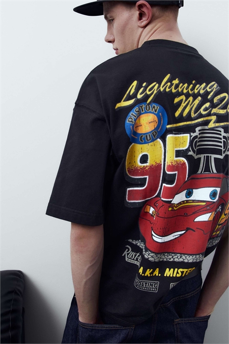 Футболка с изображением автомобилей артикул 156249612