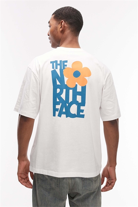 Футболка с цветочным принтом на спине артикул 154705294