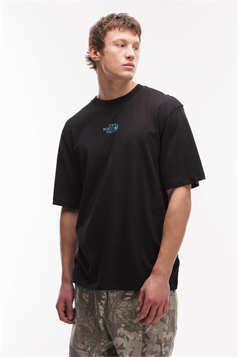 Футболка оверсайз с логотипом Central Liquid артикул 154426536