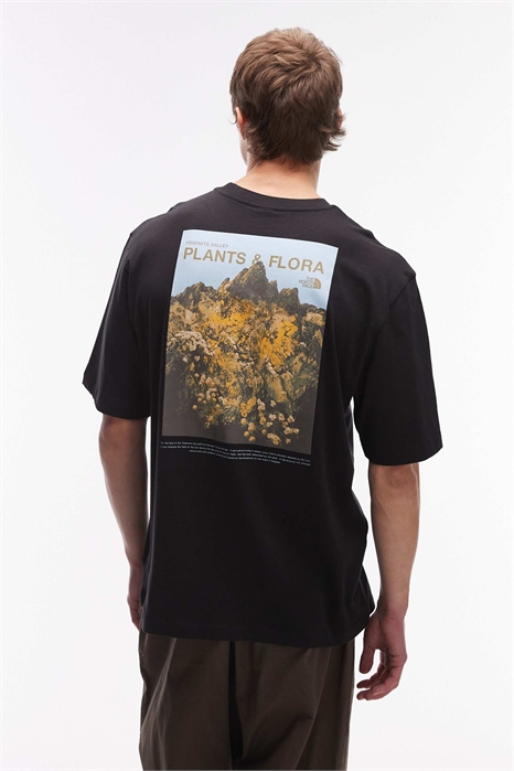Футболка оверсайз с принтом «Растения и флора» на спине артикул 154426527