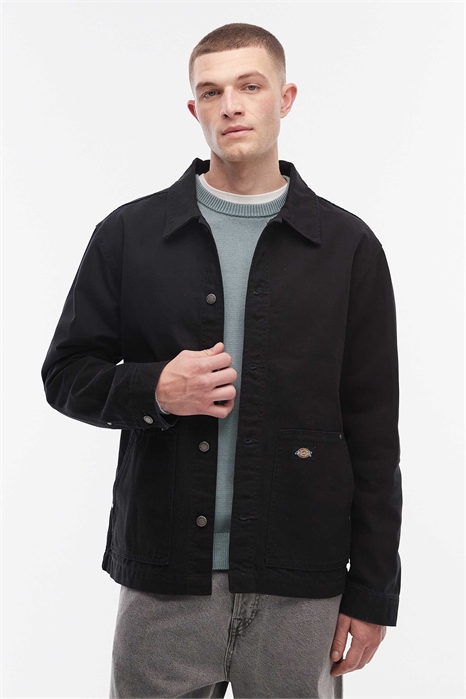 Куртка-барн из неподкладного полотна артикул 154149146