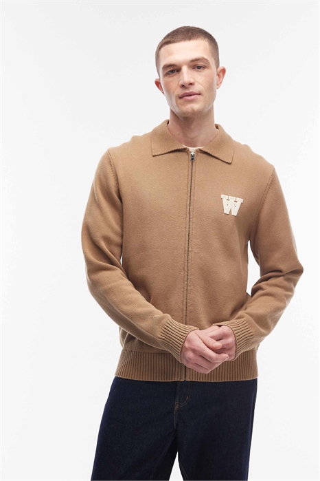 Кардиган на молнии артикул 155116735