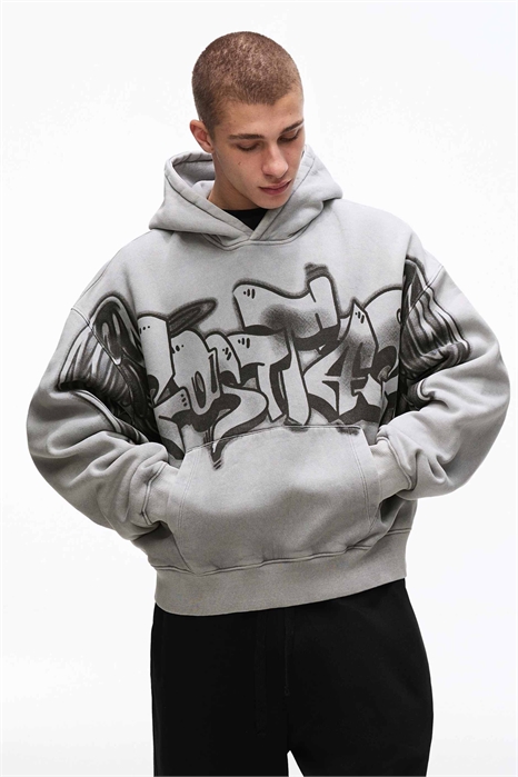 Толстовка с принтом артикул 155780787