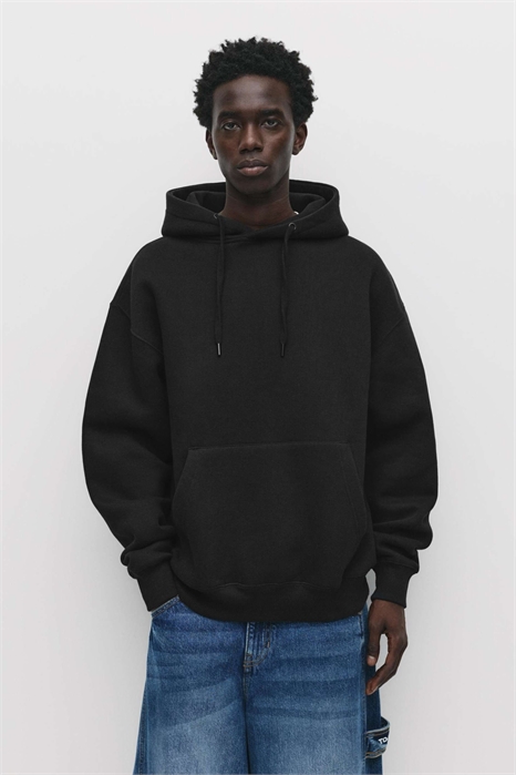Простая толстовка с капюшоном артикул 151225956
