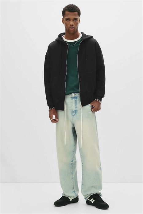 Простая толстовка на молнии артикул 151526844