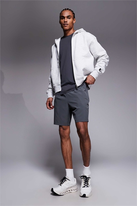 Icon Rest Day — оверсайз-худи из хлопка плотностью 440 г/м² с капюшоном и застежкой-молнией артикул 151485632