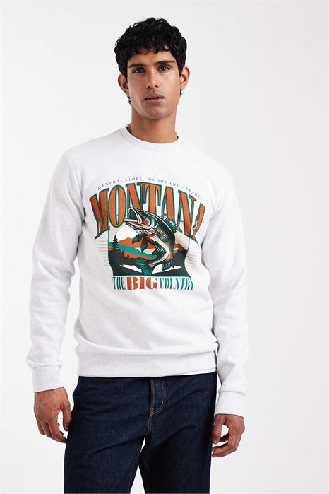 Свитшот с принтом «Монтана» артикул 151105390
