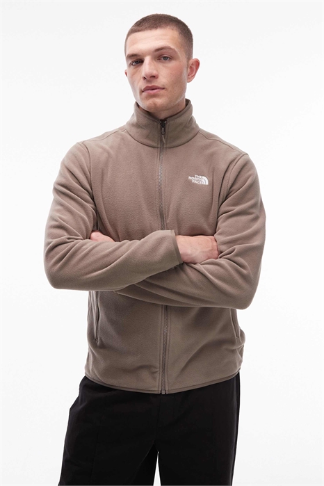 Флисовая кофта с логотипом и полной застежкой-молнией Glacier артикул 149110203