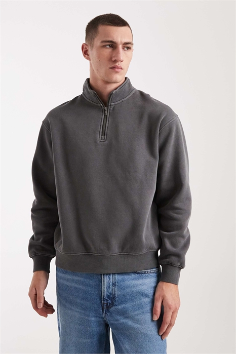 Флисовая кофта с четвертью молнии артикул 155229026