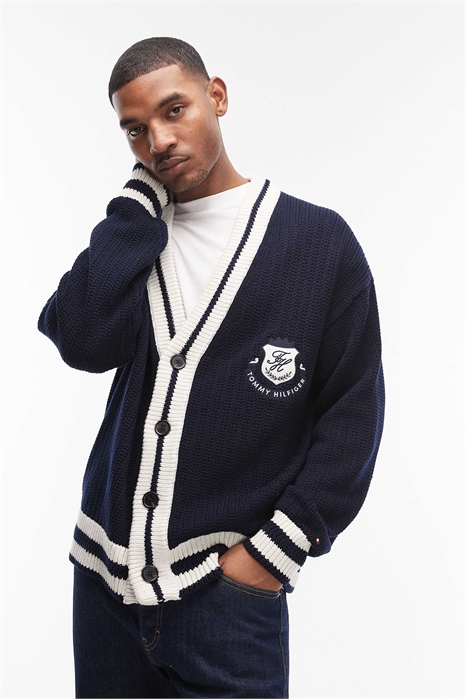 Кардиган в стиле «атлежир» с крикетным принтом артикул 154168275