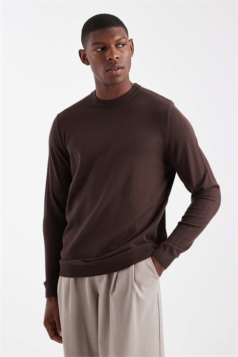 Свитер с круглым вырезом артикул 151187319