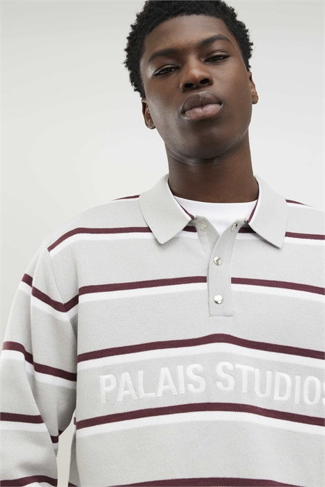 Свитер-ругби от Palais Studios с прямым кроем артикул 156044989