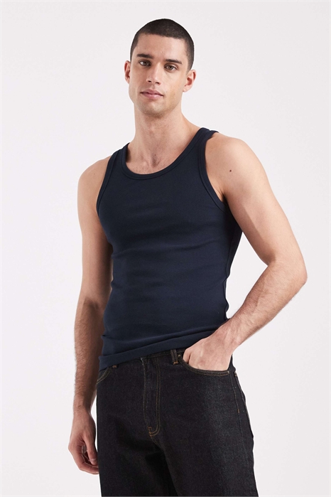 Жилет с ребристой отделкой, облегающий фигуру артикул 152428571