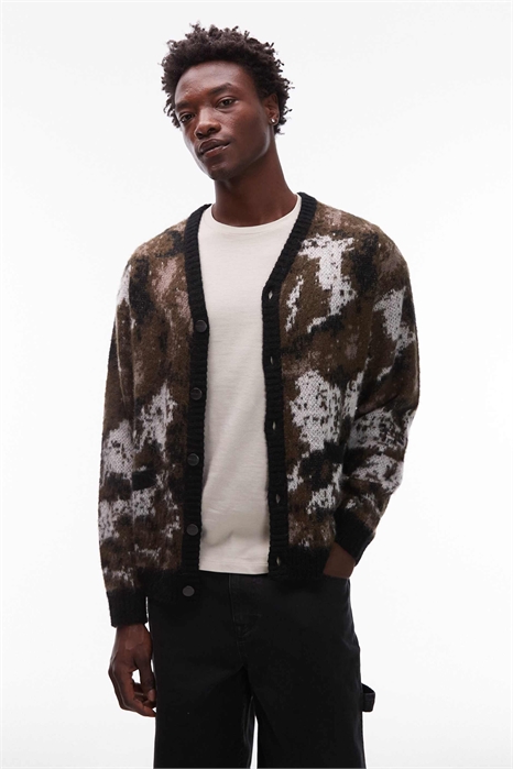 Кардиган из смешанной ткани с альпакой от Merton артикул 148887044