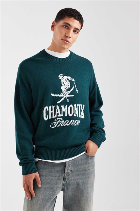 Свитер прямого кроя с открытым низом артикул 154314226