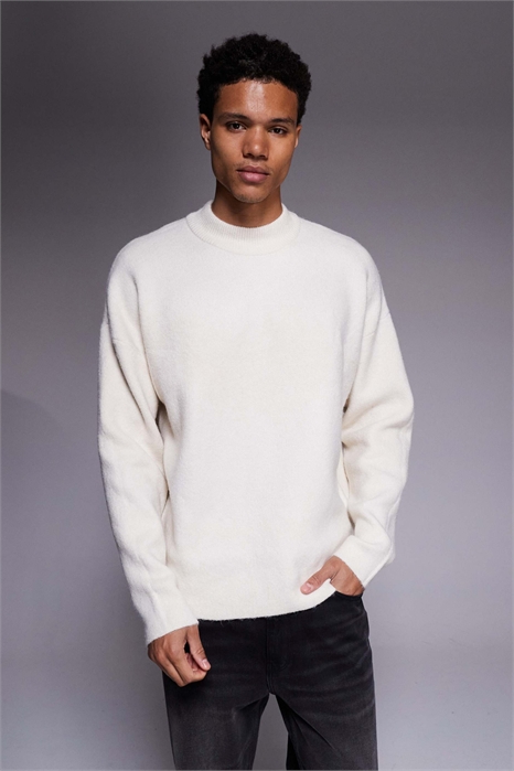 Свитер с круглым вырезом артикул 148294618