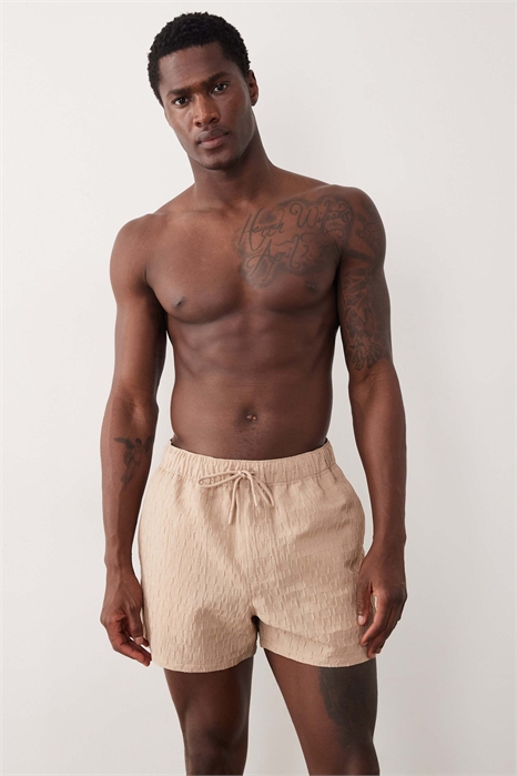 Шорты для плавания с фактурной поверхностью артикул 152559023