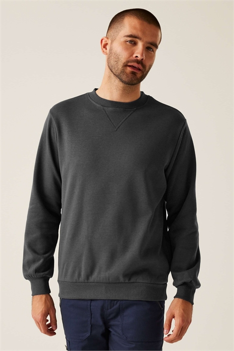 Свитшот с круглым вырезом артикул 154352413