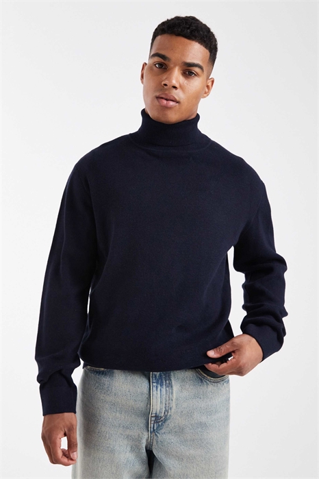 Свитер с высоким воротником премиум-класса артикул 150432728