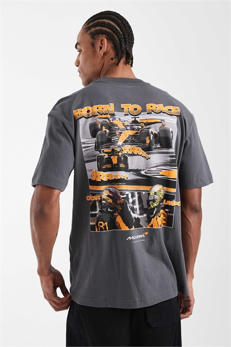 Футболка с принтом McLaren артикул 155516449