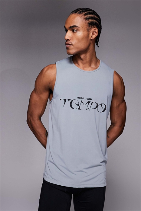 Беговой жилет из высококачественной нейлоновой сетки с быстрым высыханием и принтом артикул 151097620