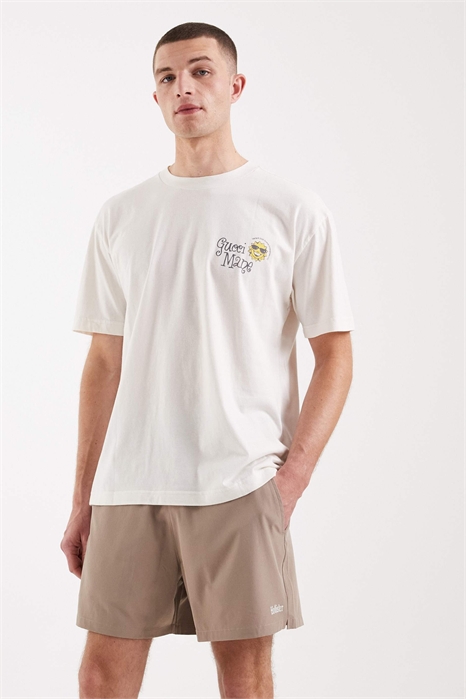 Шорты с логотипом на середине бедра артикул 155637505