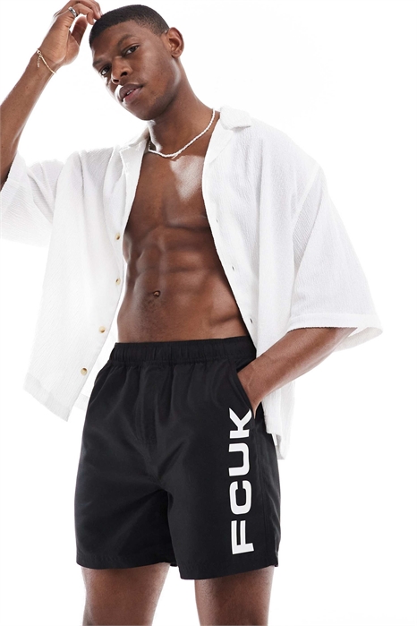 Плавки с логотипом French Connection FCUK артикул 143185411