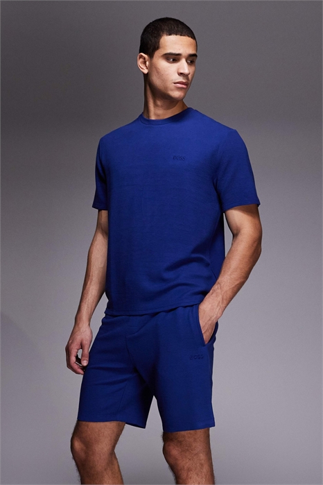 Шорты для отдыха из ребристой ткани BOSS Bodywear артикул 154242889